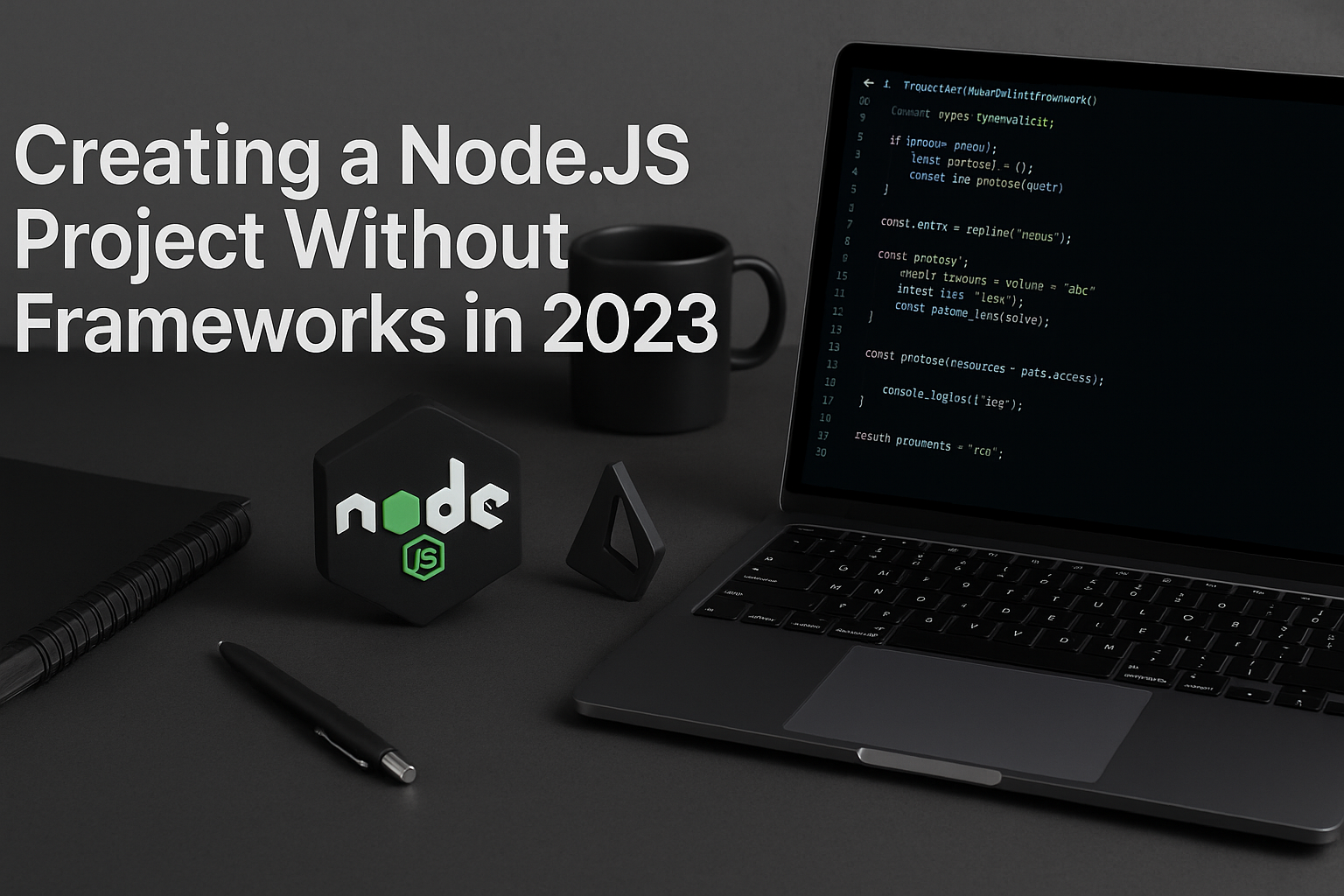 Creating a NodeJS project without frameworks in 2023