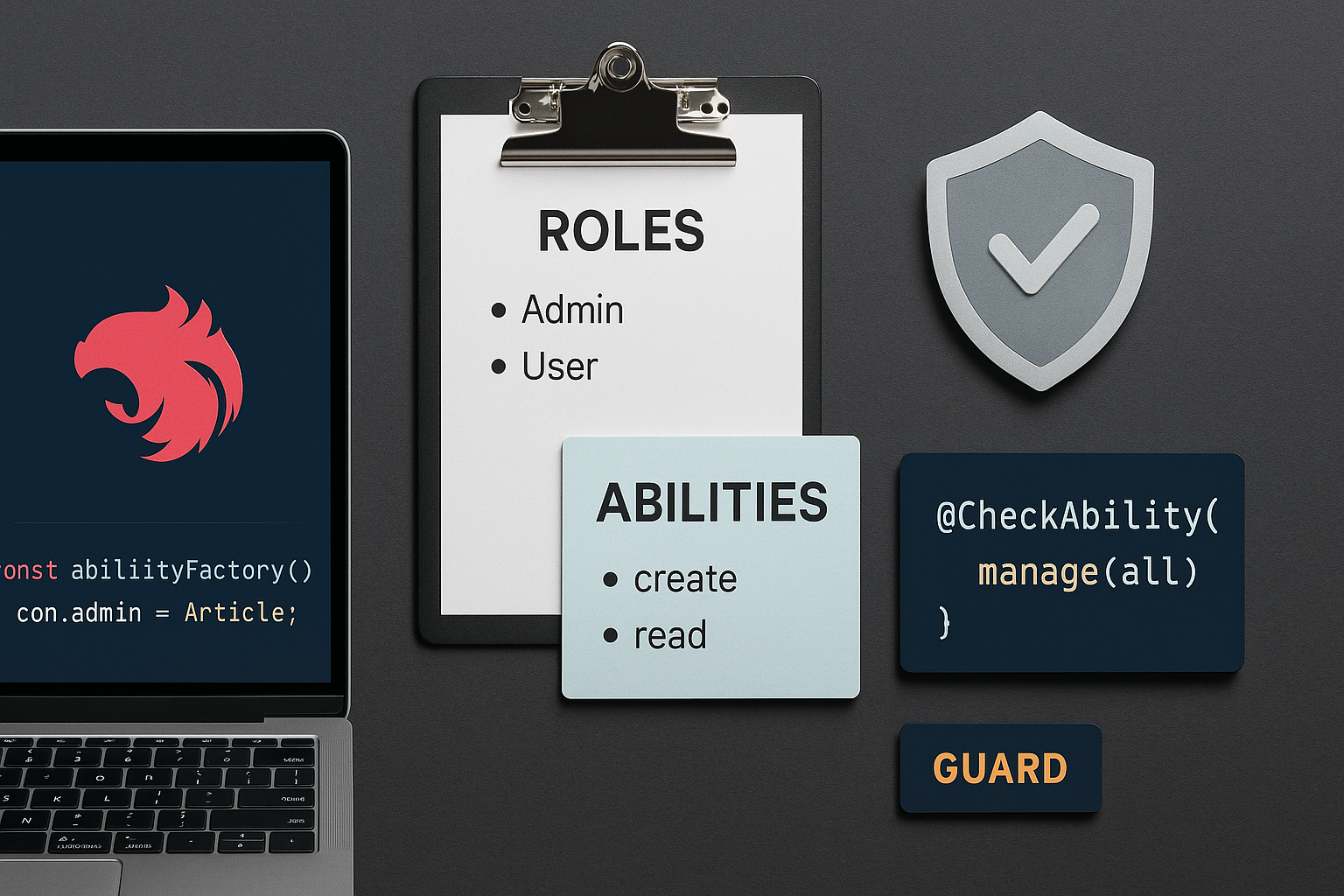 NestJS Authorization with CASL: Roles, Abilities, and a Guard That Scales