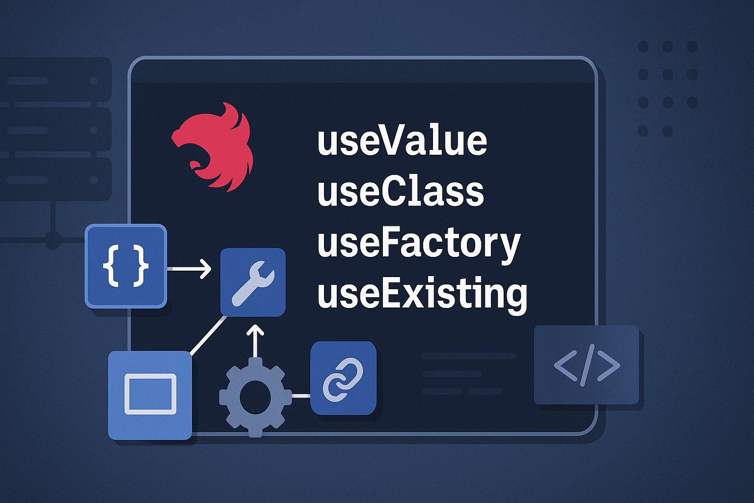 NestJS Custom Providers: useValue, useClass, useFactory, and useExisting in the Real World